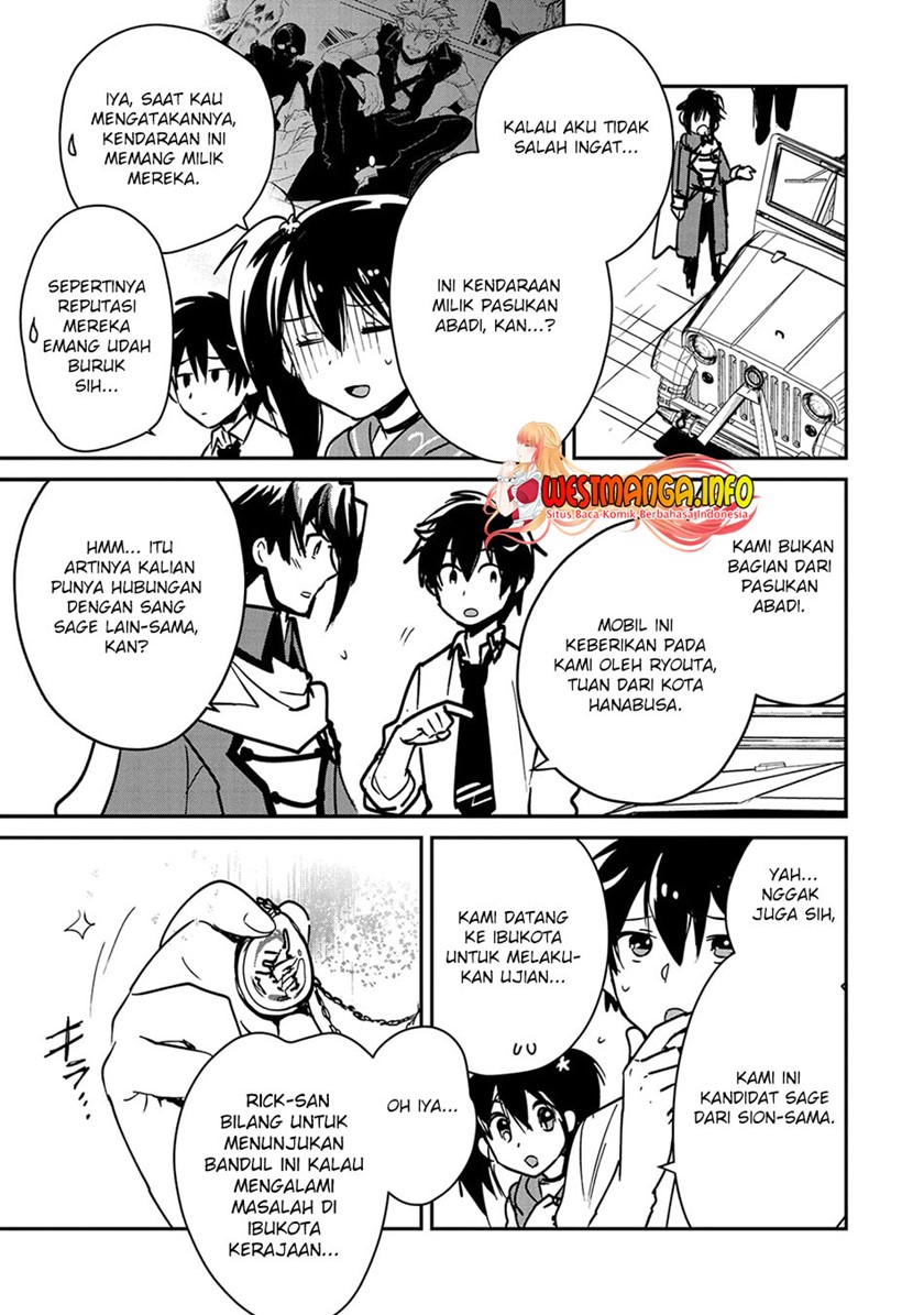 Sokushi Cheat ga Saikyou Sugite Isekai no Yatsura ga Marude Aite ni Naranai n desu ga Chapter 33 Bahasa Indonesia