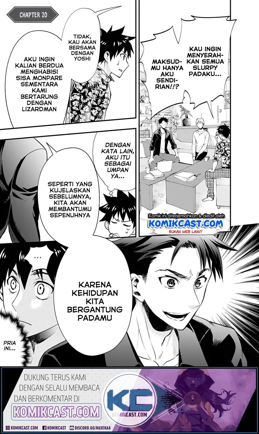 Bouken-ka ni Narou! Chapter 20 Bahasa Indonesia