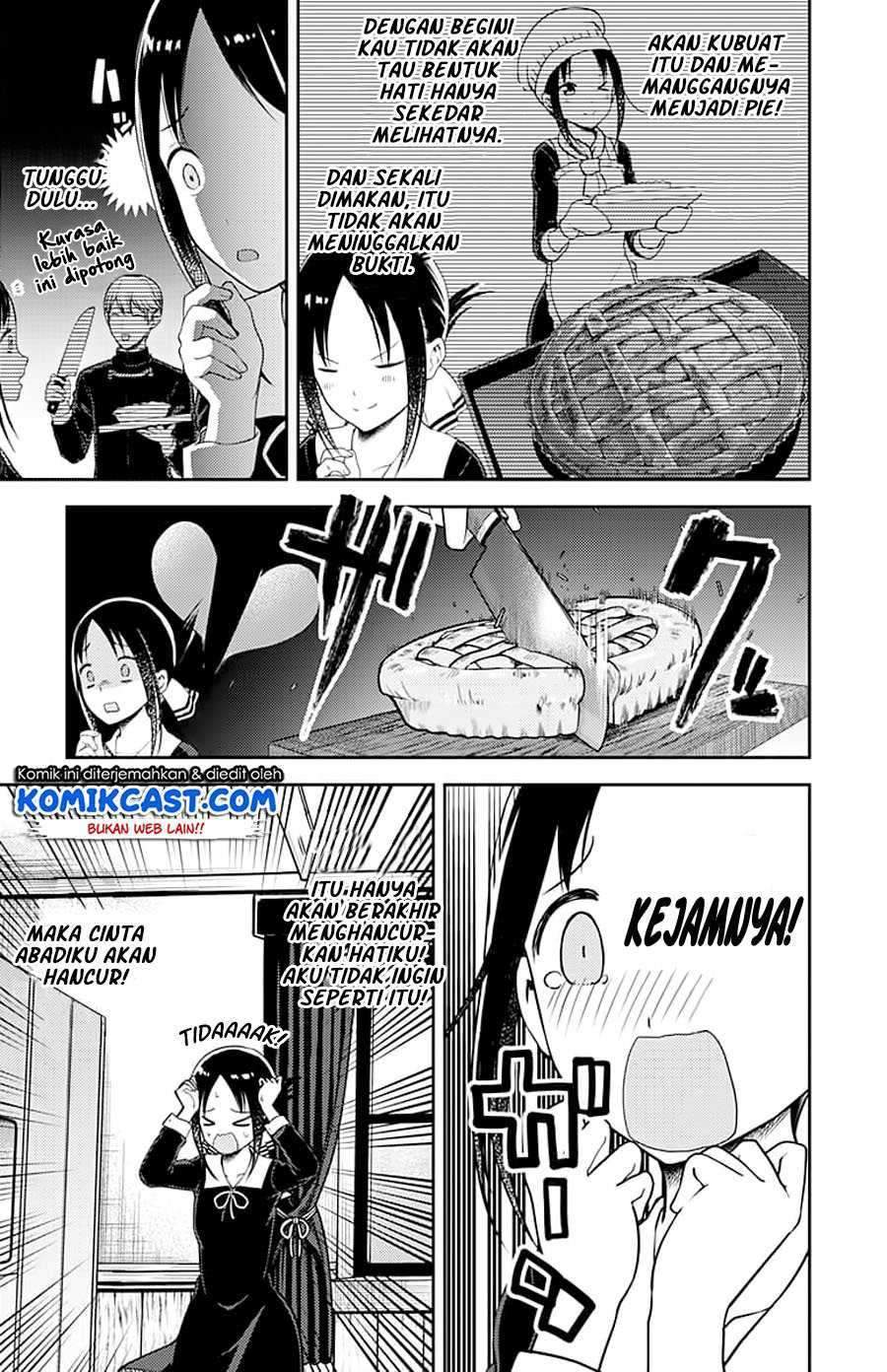 Kaguya-sama wa Kokurasetai – Tensai-tachi no Renai Zunousen Chapter 120 Bahasa Indonesia