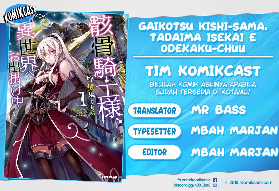 Gaikotsu Kishi-sama Tadaima Isekai e o Dekake-chuu Chapter 33 Bahasa Indonesia