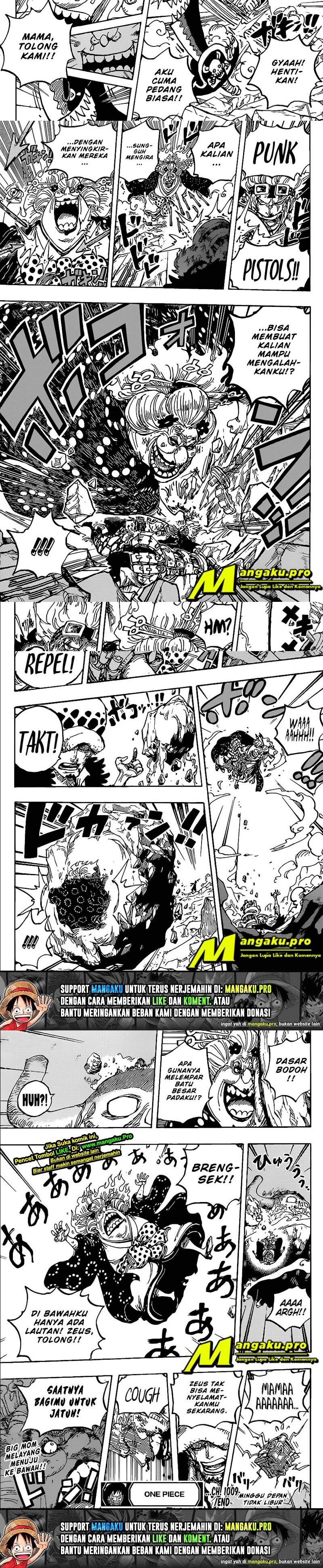 One Piece Chapter 1009 HQ Bahasa Indonesia