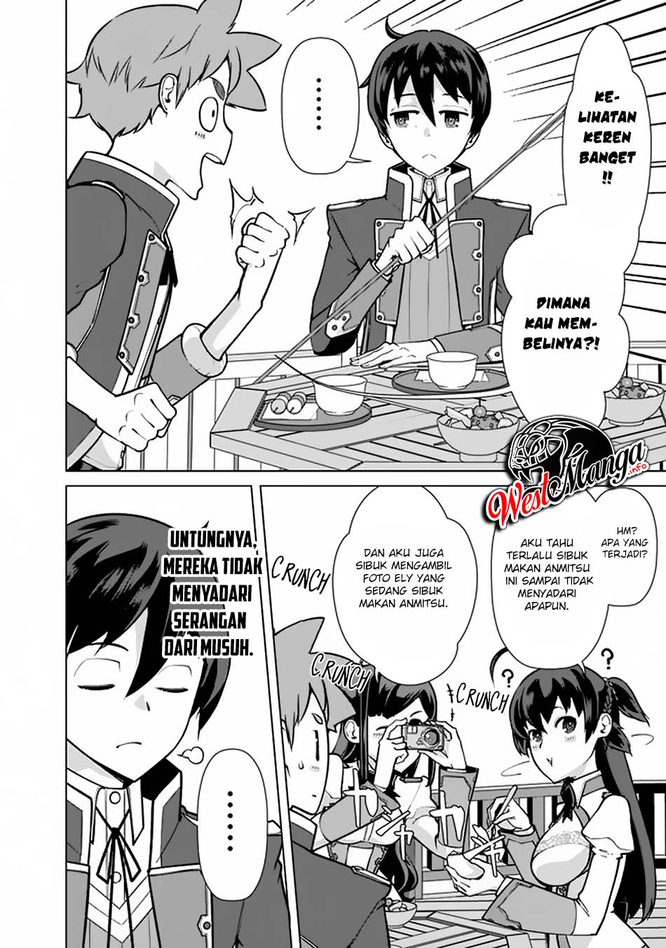 Rettou Me no Tensei Majutsushi Shiitage Rareta Moto Yuusha wa Mirai no Sekai o Yoyuu de Ikinuku Chapter 55 Bahasa Indonesia