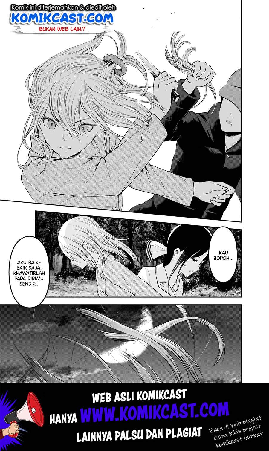 Kaguya-sama wa Kokurasetai – Tensai-tachi no Renai Zunousen Chapter 186 Bahasa Indonesia