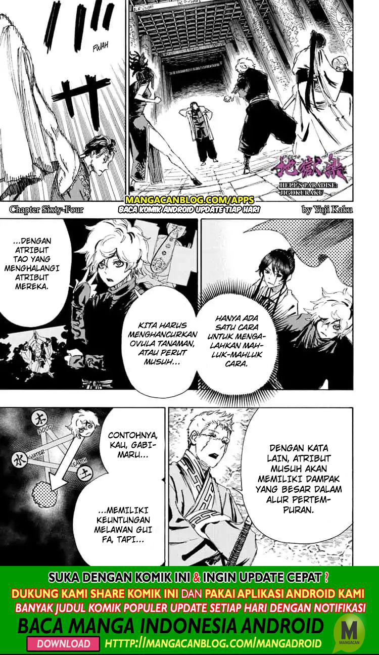 Jigokuraku Chapter 64 Bahasa Indonesia