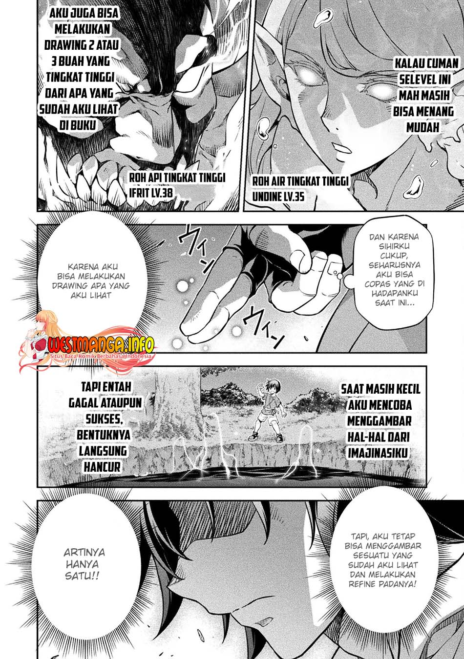 Drawing: Saikyou Mangaka Wa Oekaki Skill De Isekai Musou Suru! Chapter 47 Bahasa Indonesia