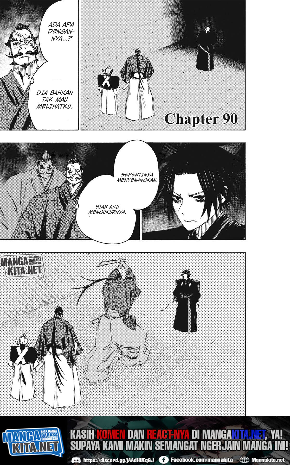 Jigokuraku Chapter 90 Bahasa Indonesia