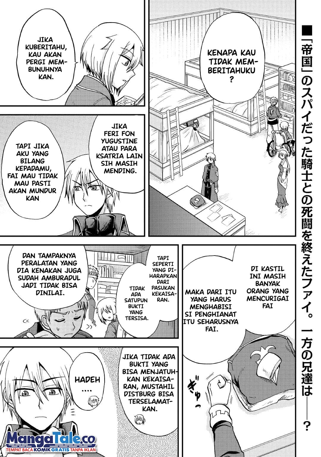 Zensei wa Ken Mikado. Konjou Kuzu Ouji Chapter 31 Bahasa Indonesia