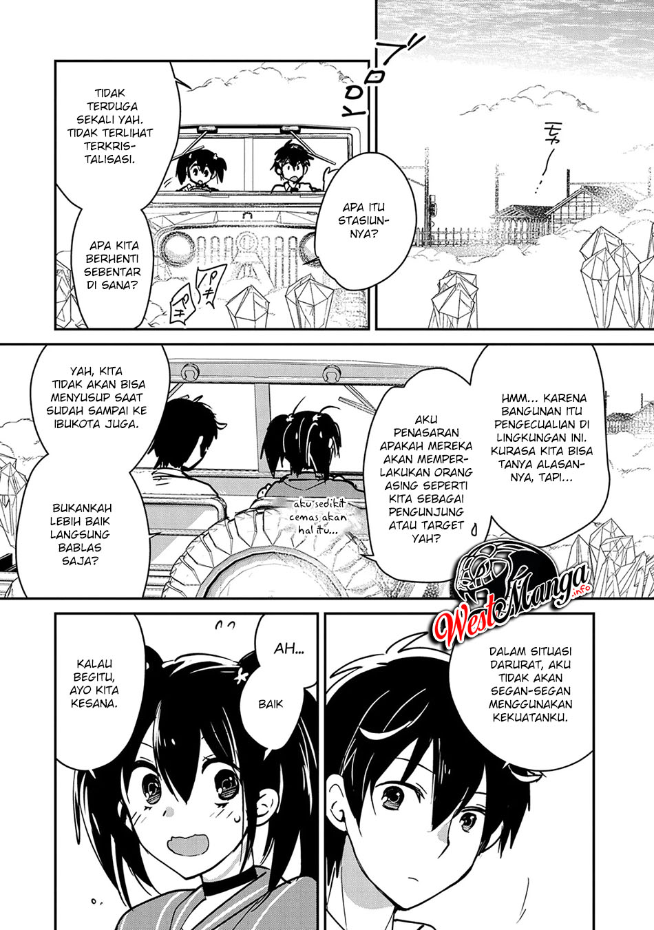 Sokushi Cheat ga Saikyou Sugite Isekai no Yatsura ga Marude Aite ni Naranai n desu ga Chapter 32 Bahasa Indonesia