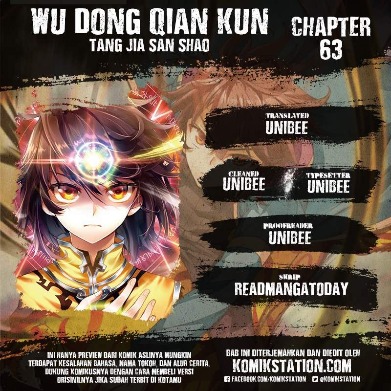 Wu Dong Qian Kun Chapter 63 Bahasa Indonesia