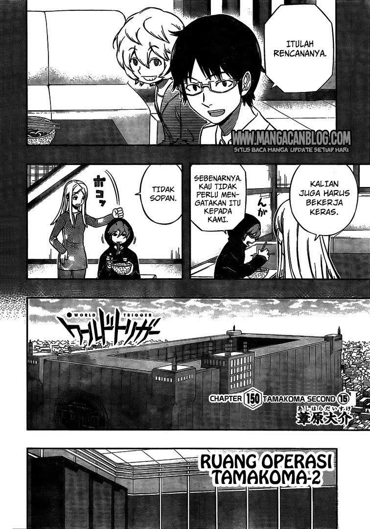 World Trigger Chapter 150 Bahasa Indonesia