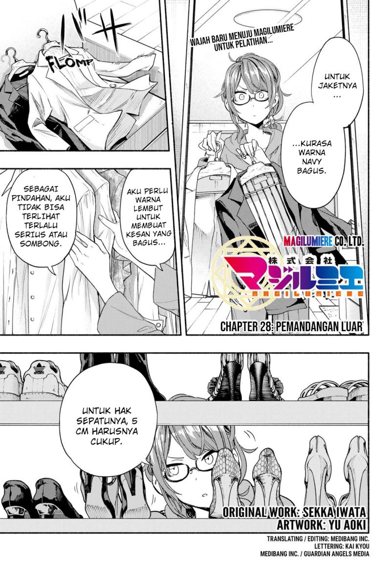 Kabushiki Gaisha MagiLumiere Chapter 28 Bahasa Indonesia