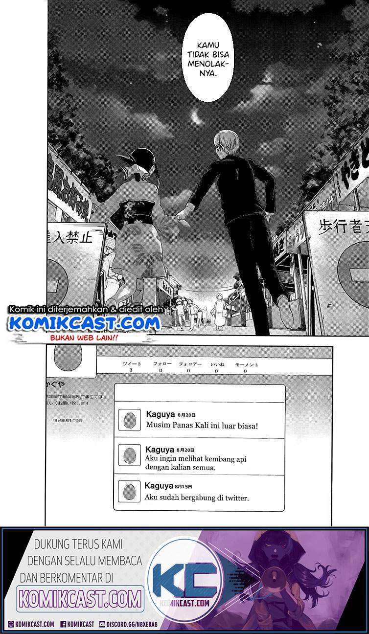 Kaguya-sama wa Kokurasetai – Tensai-tachi no Renai Zunousen Chapter 45.5 Bahasa Indonesia