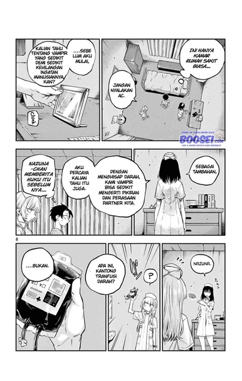 Yofukashi no Uta Chapter 60 Bahasa Indonesia