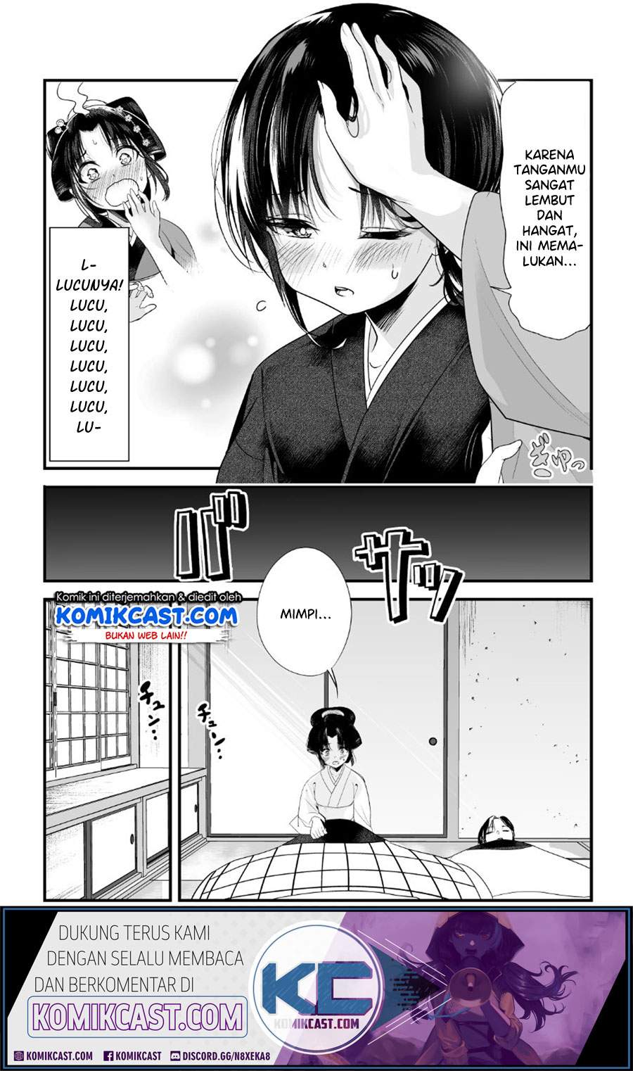 My New Wife Is Forcing Herself to Smile Chapter 17 Bahasa Indonesia