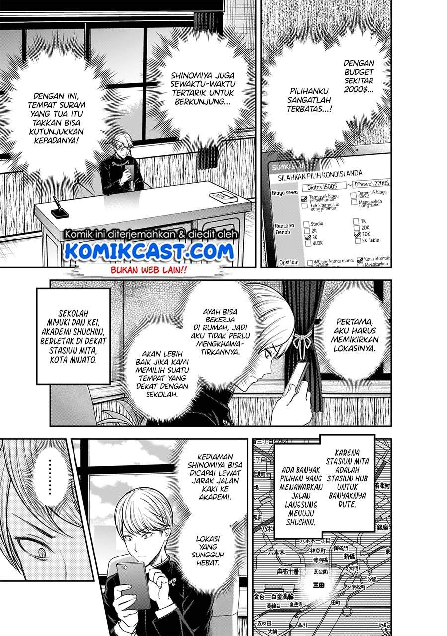 Kaguya-sama wa Kokurasetai – Tensai-tachi no Renai Zunousen Chapter 197 Bahasa Indonesia