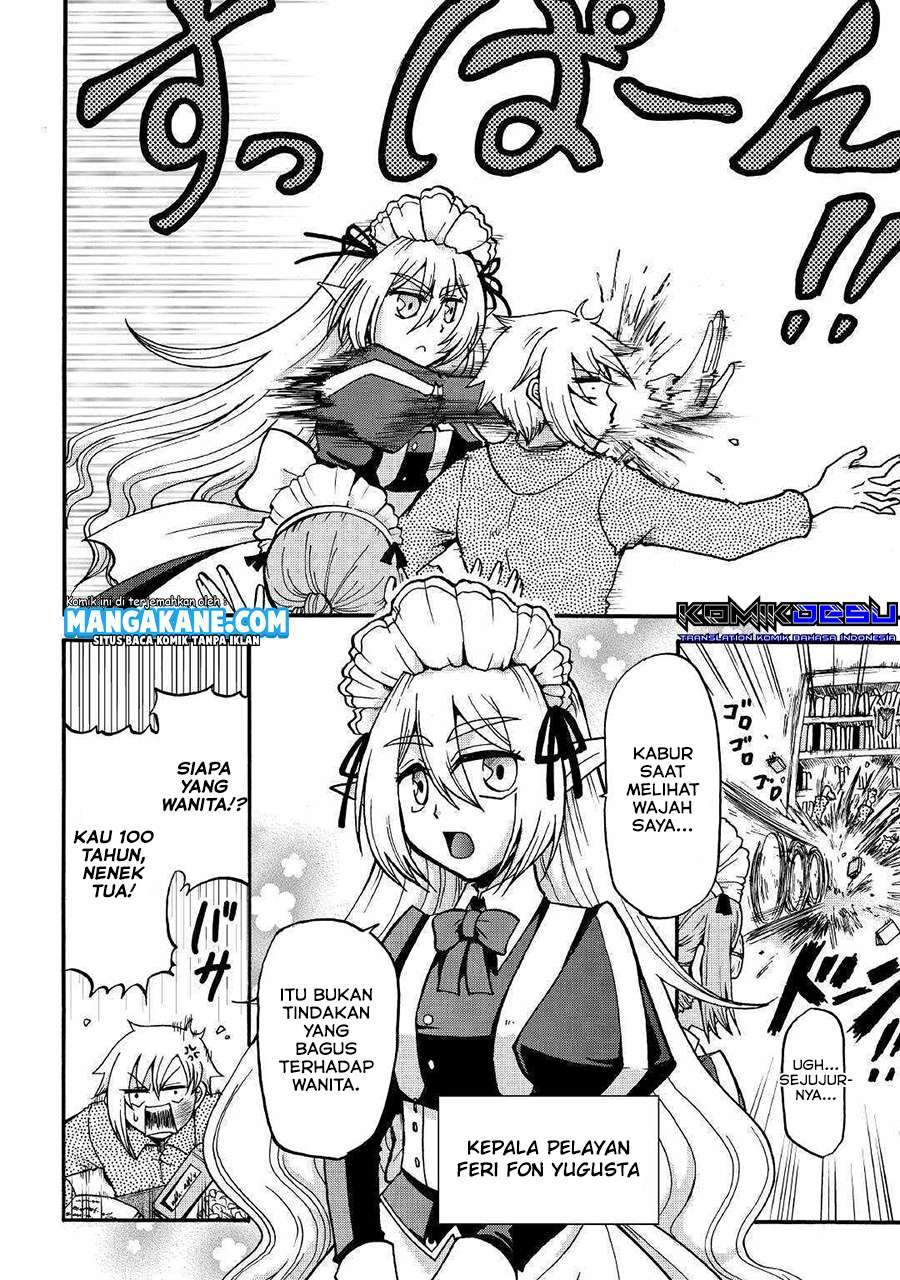 Zensei wa Ken Mikado. Konjou Kuzu Ouji Chapter 01 Bahasa Indonesia