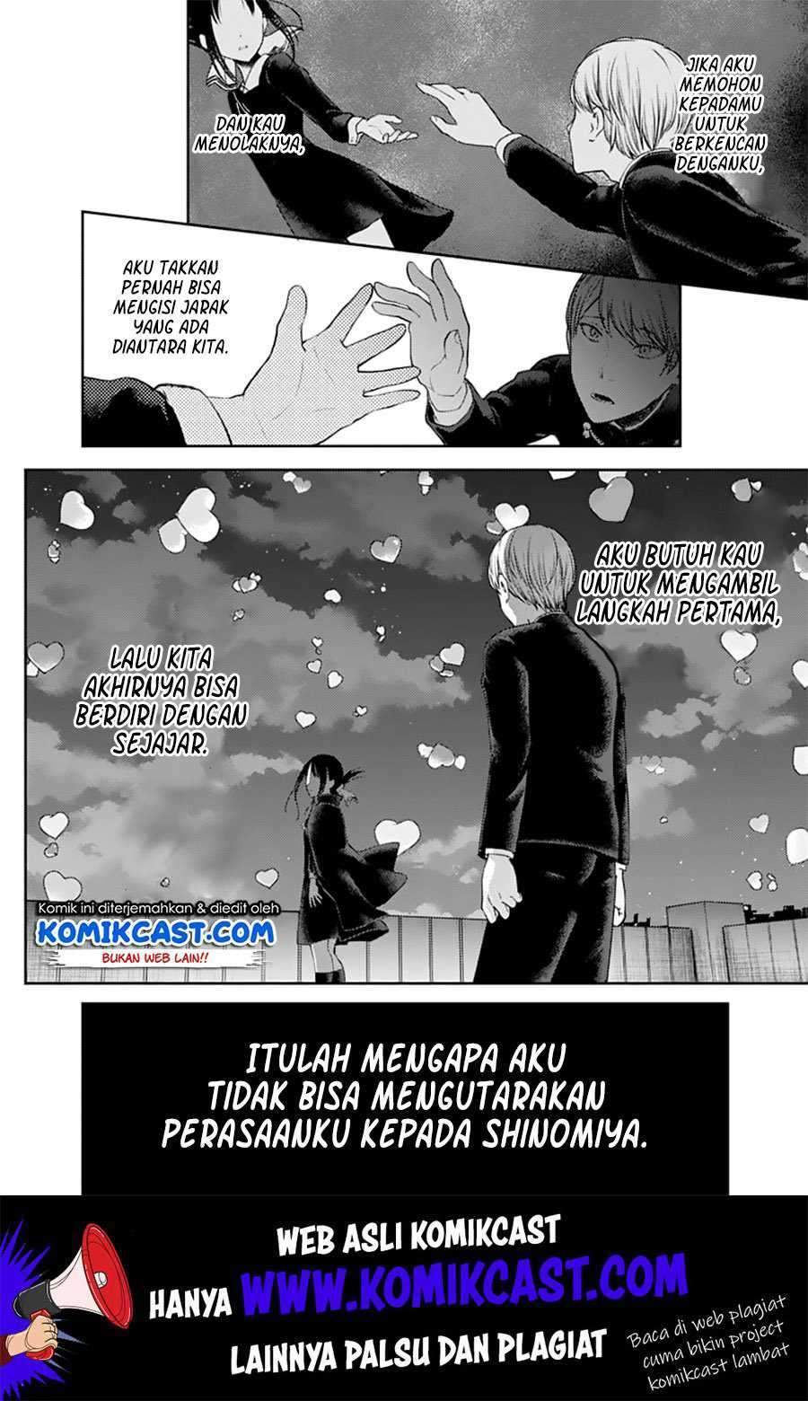 Kaguya-sama wa Kokurasetai – Tensai-tachi no Renai Zunousen Chapter 136 Bahasa Indonesia