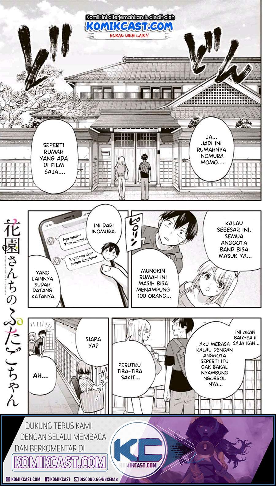 Hanazono Twins Chapter 30 Bahasa Indonesia