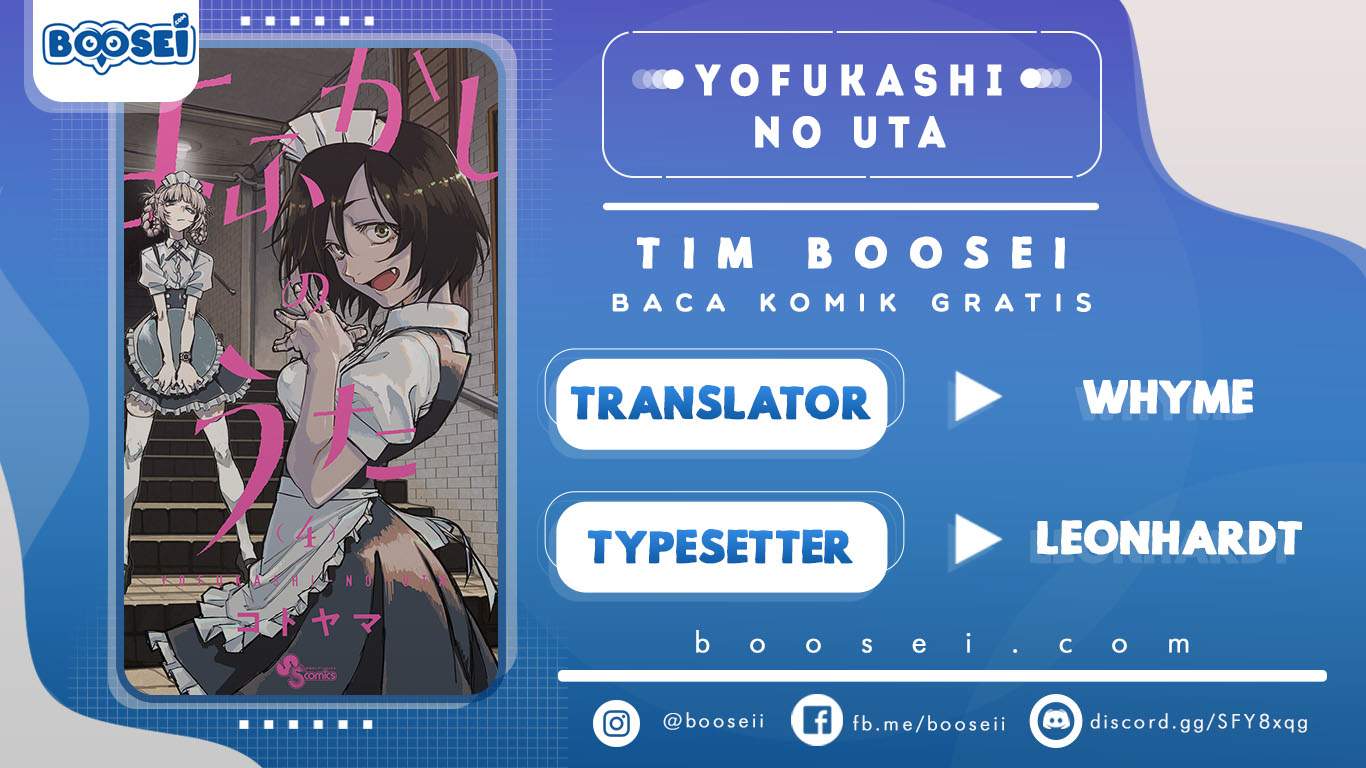 Yofukashi no Uta Chapter 40 Bahasa Indonesia