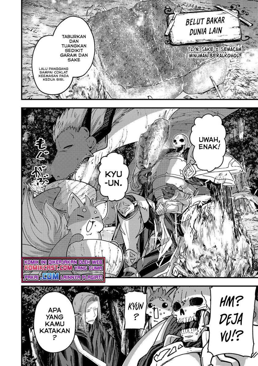 Gaikotsu Kishi-sama Tadaima Isekai e o Dekake-chuu Chapter 45 Bahasa Indonesia