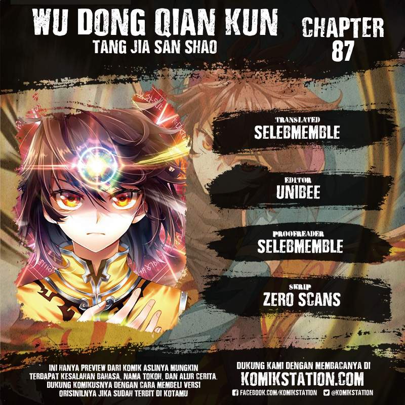Wu Dong Qian Kun Chapter 87 Bahasa Indonesia