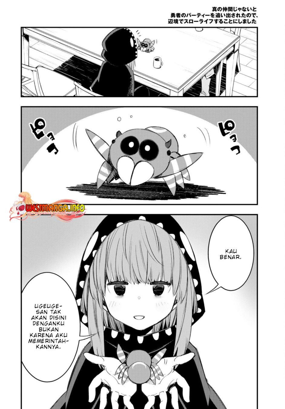 Shin no Nakama Janai to Yuusha no Party o Oidasareta node, Henkyou de Slow Life Suru Koto ni Shimashita (Novel) Chapter 51 Bahasa Indonesia