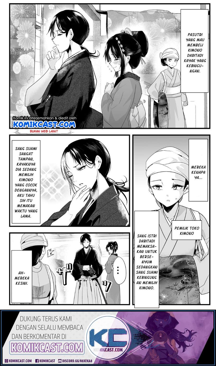 My New Wife Is Forcing Herself to Smile Chapter 22 Bahasa Indonesia
