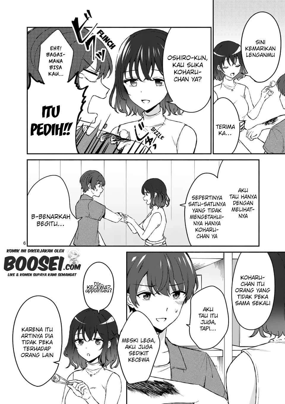 Shiotaiou no Sato-san ga Ore ni dake Amai Chapter 12 Bahasa Indonesia