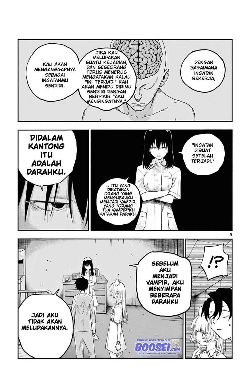 Yofukashi no Uta Chapter 60 Bahasa Indonesia
