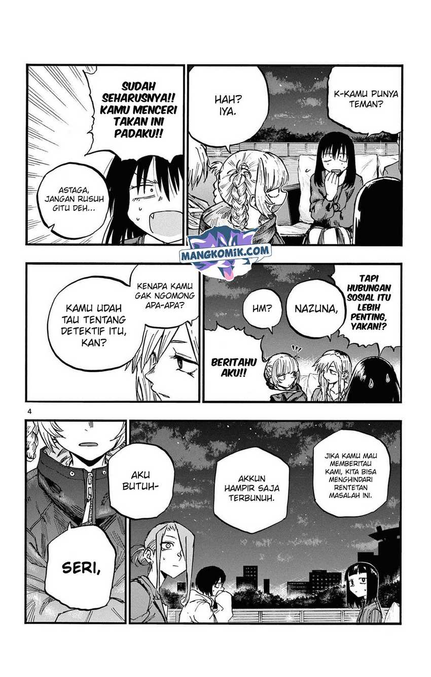 Yofukashi no Uta Chapter 83 Bahasa Indonesia