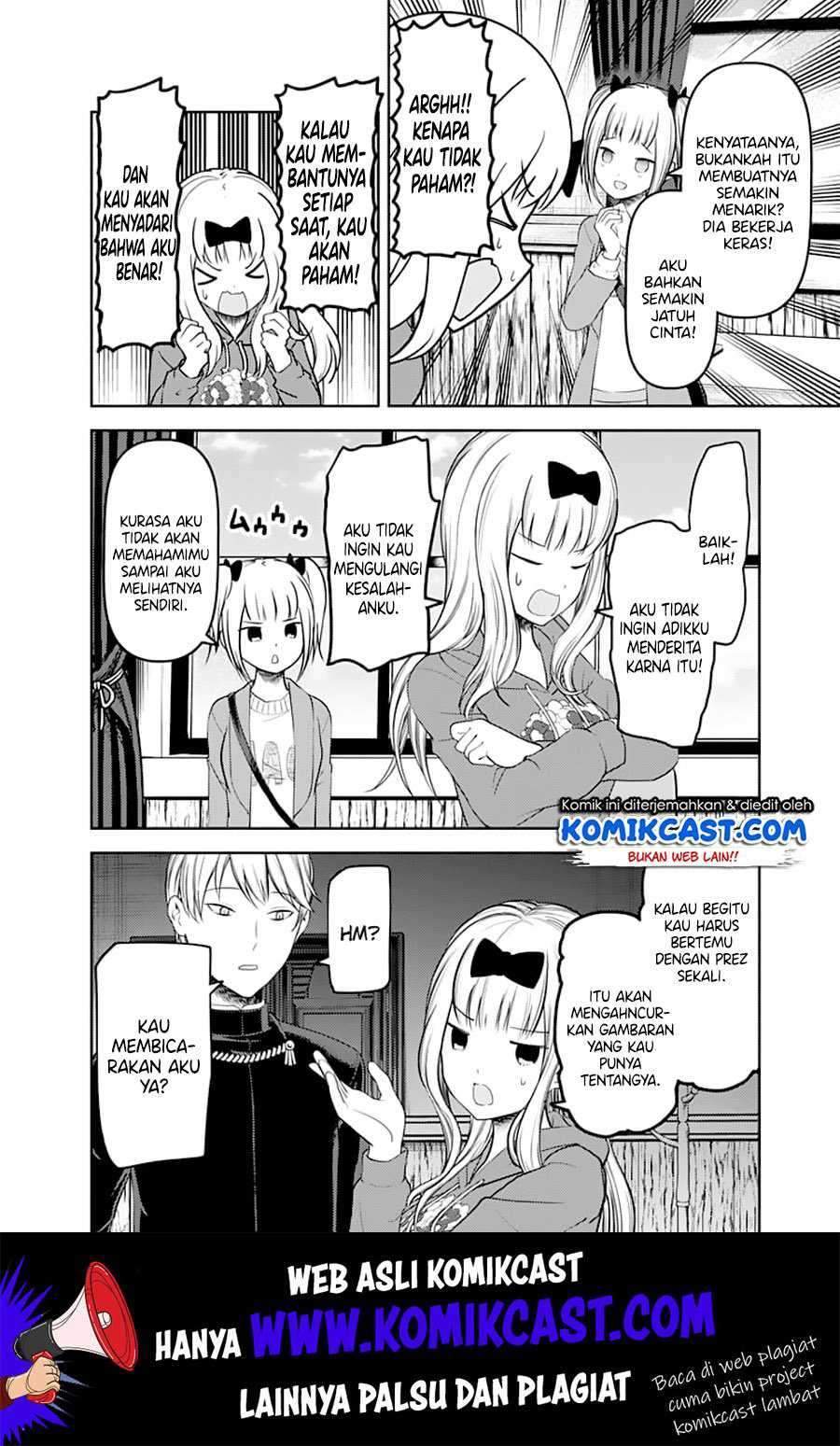 Kaguya-sama wa Kokurasetai – Tensai-tachi no Renai Zunousen Chapter 126 Bahasa Indonesia