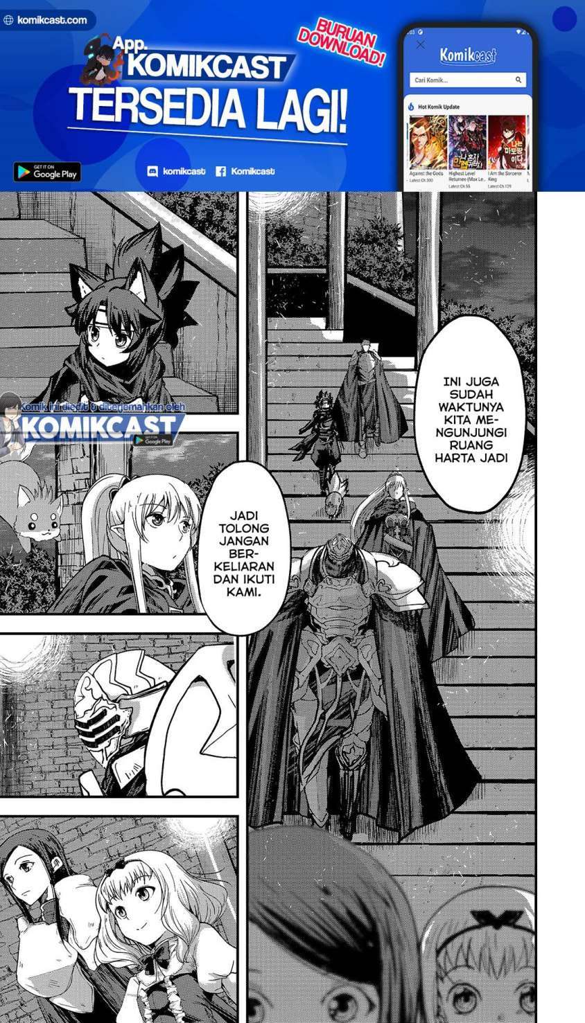 Gaikotsu Kishi-sama Tadaima Isekai e o Dekake-chuu Chapter 42 Bahasa Indonesia