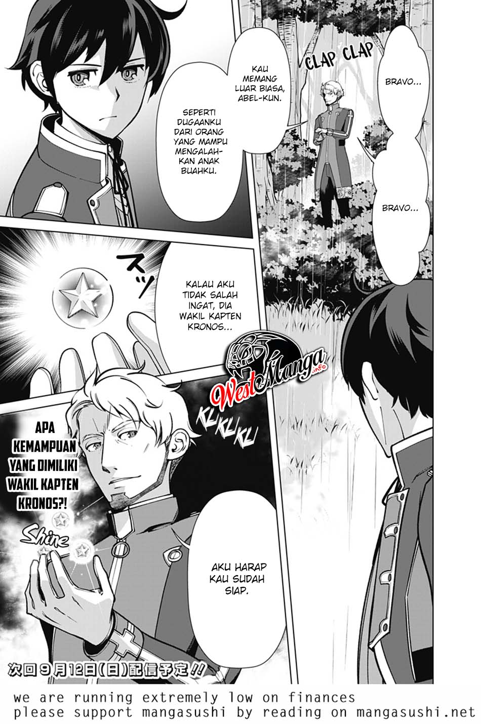 Rettou Me no Tensei Majutsushi Shiitage Rareta Moto Yuusha wa Mirai no Sekai o Yoyuu de Ikinuku Chapter 60 Bahasa Indonesia