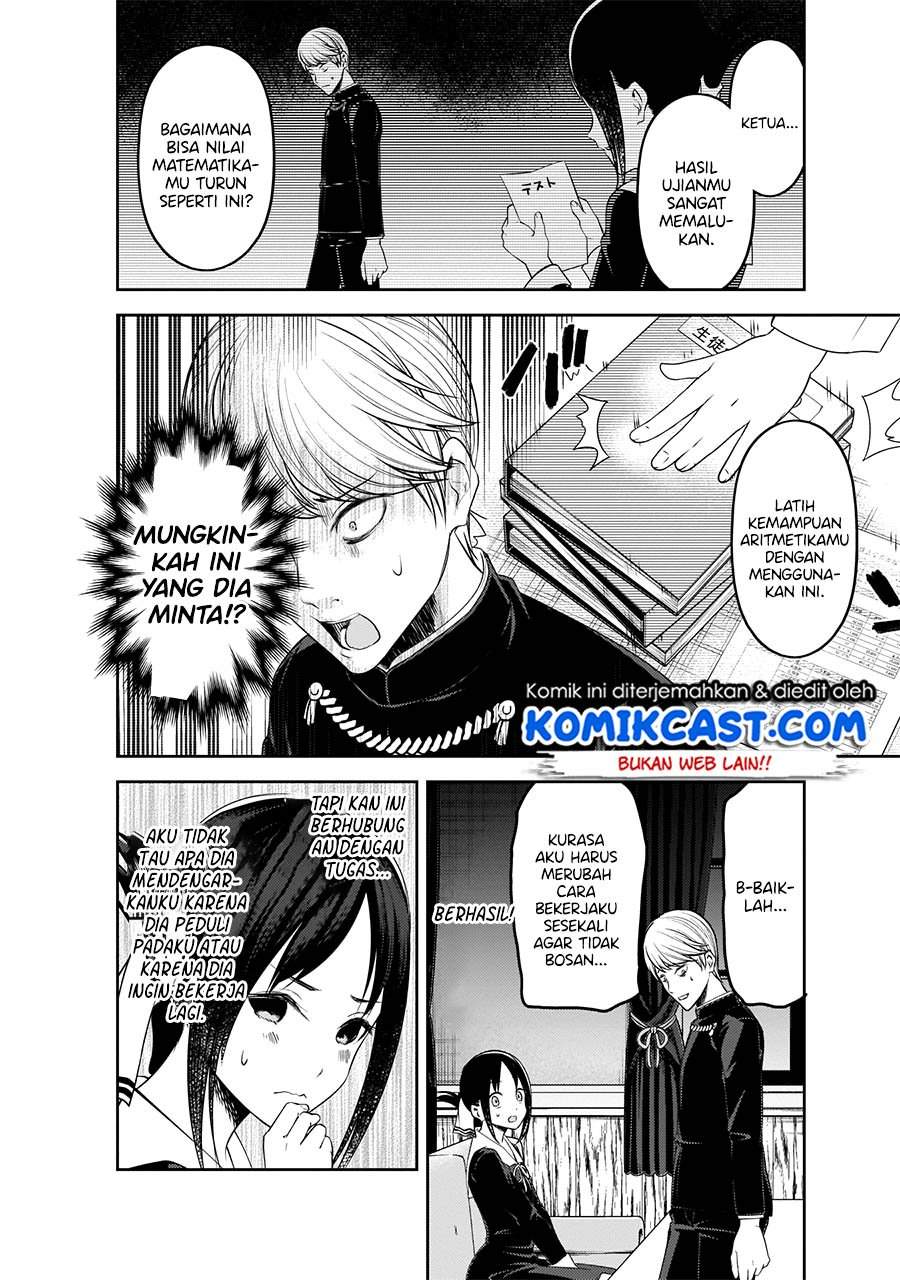 Kaguya-sama wa Kokurasetai – Tensai-tachi no Renai Zunousen Chapter 199 Bahasa Indonesia