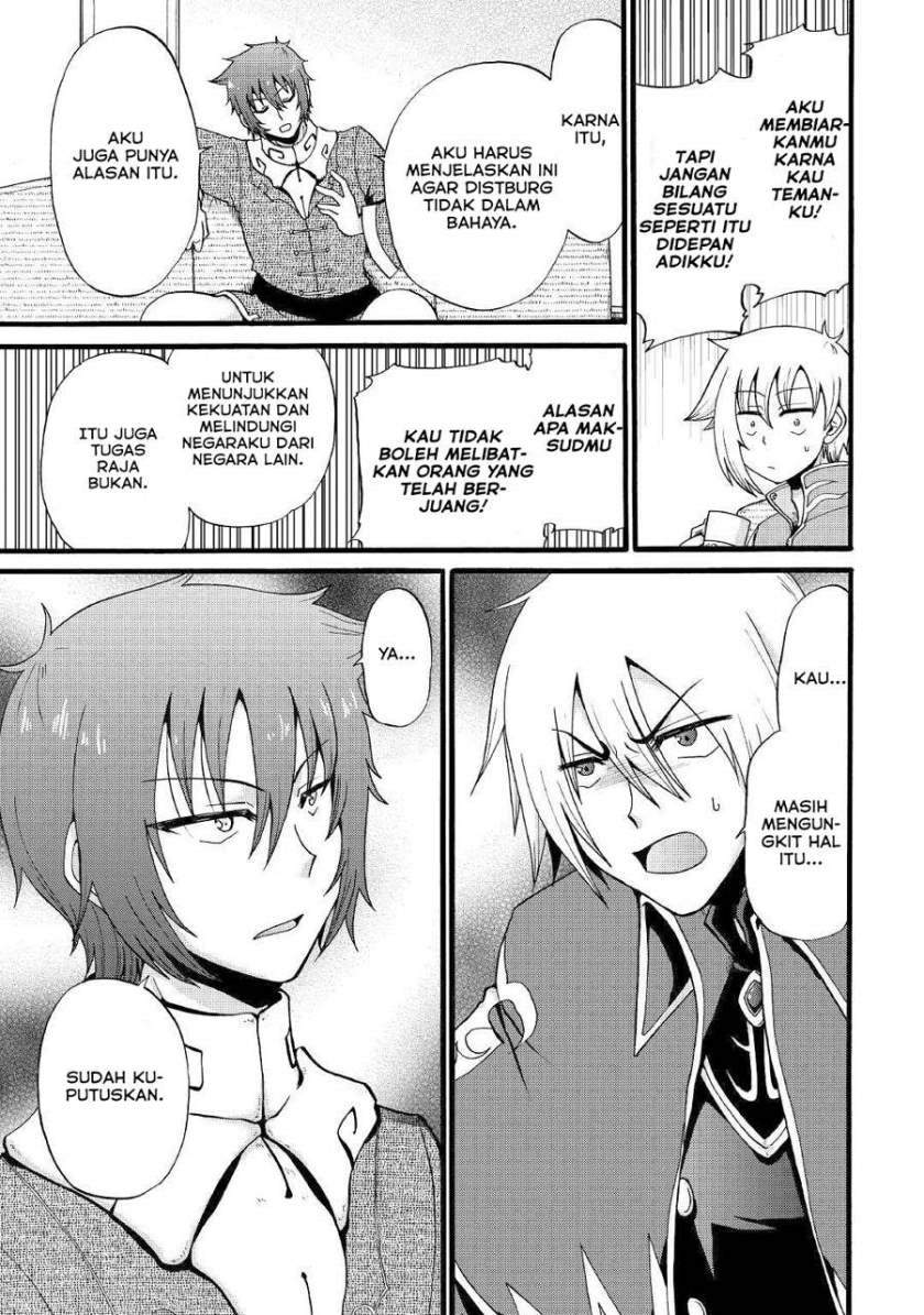 Zensei wa Ken Mikado. Konjou Kuzu Ouji Chapter 11 Bahasa Indonesia