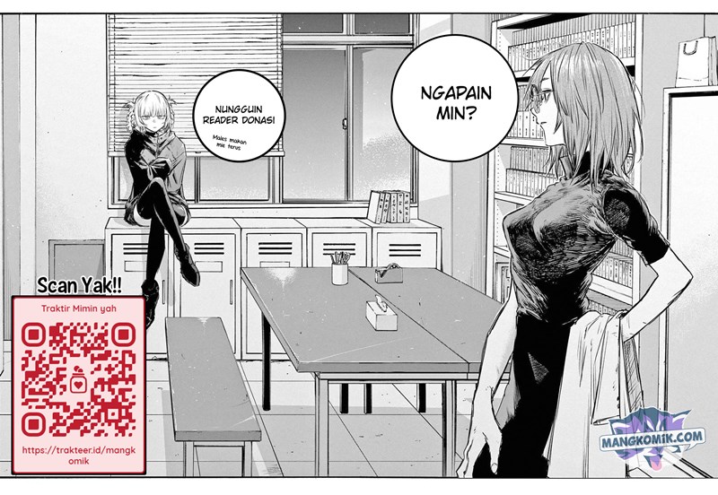 Yofukashi no Uta Chapter 89 Bahasa Indonesia