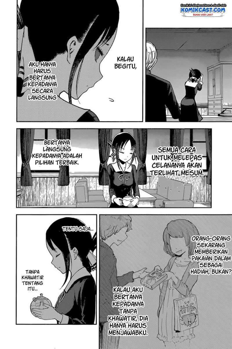 Kaguya-sama wa Kokurasetai – Tensai-tachi no Renai Zunousen Chapter 70 Bahasa Indonesia