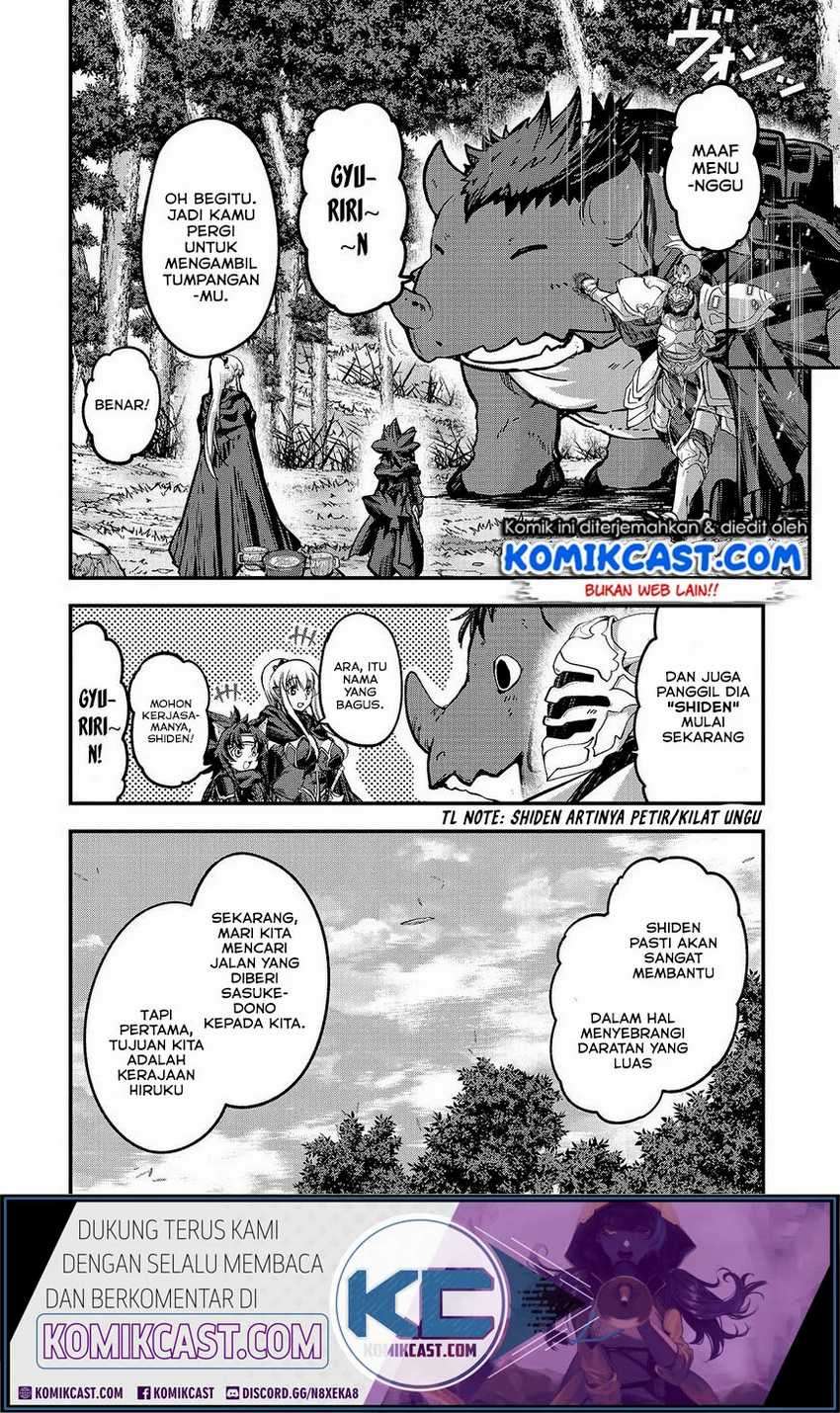 Gaikotsu Kishi-sama Tadaima Isekai e o Dekake-chuu Chapter 36 Bahasa Indonesia