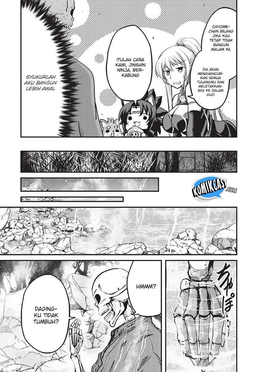 Gaikotsu Kishi-sama Tadaima Isekai e o Dekake-chuu Chapter 24 Bahasa Indonesia