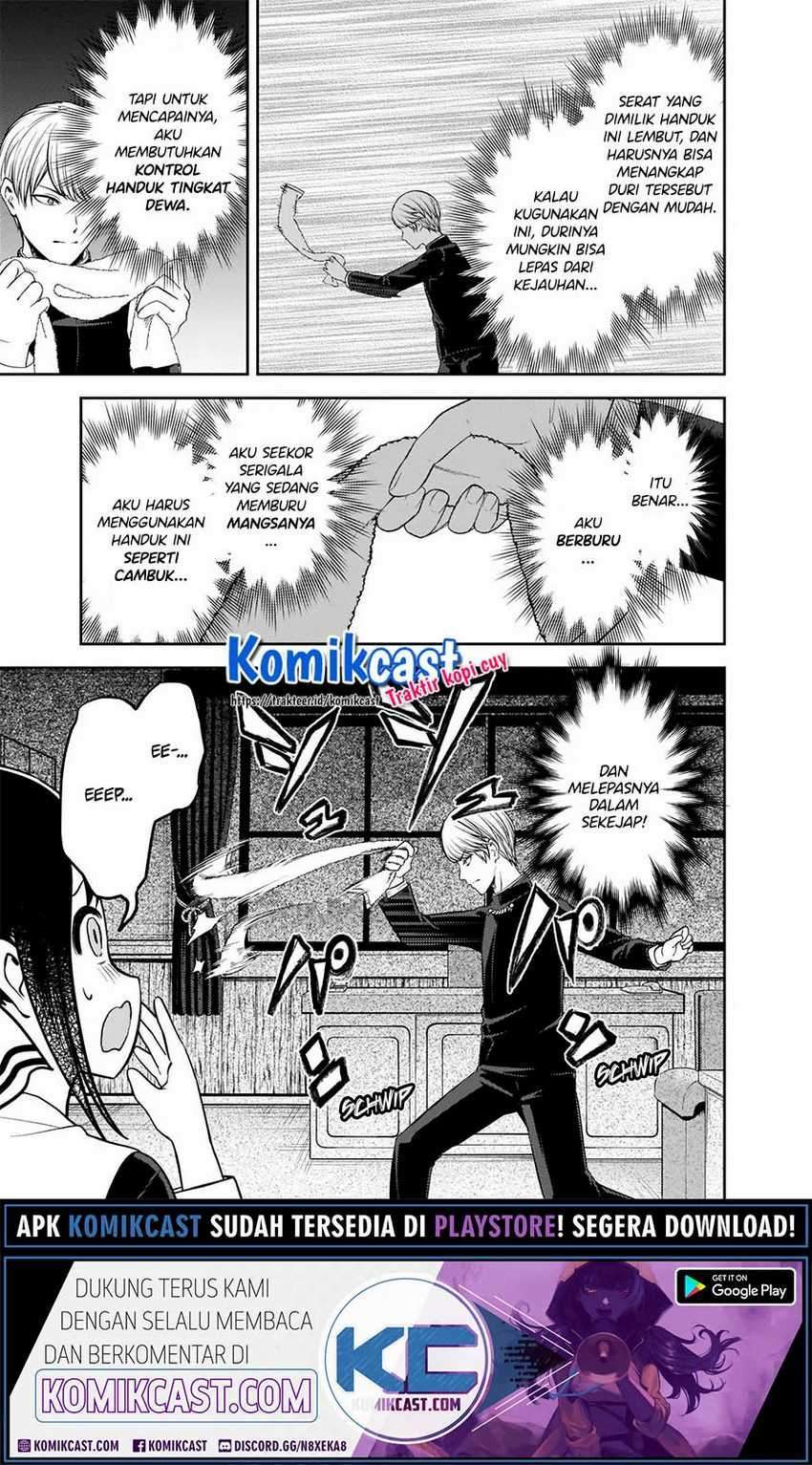 Kaguya-sama wa Kokurasetai – Tensai-tachi no Renai Zunousen Chapter 217 Bahasa Indonesia