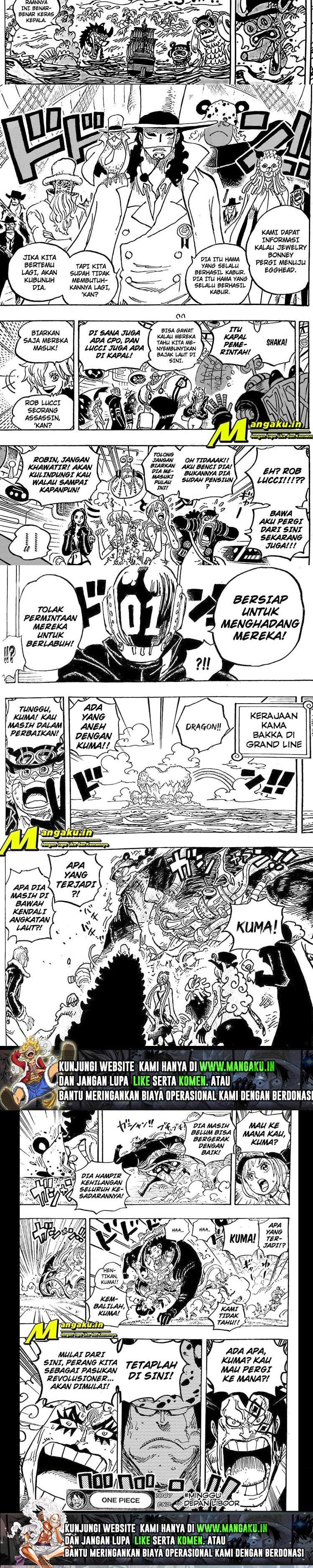 One Piece Chapter 1067 HQ Bahasa Indonesia