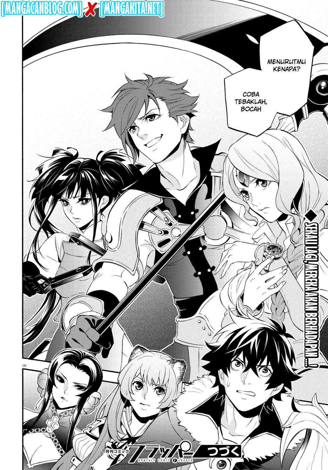 Tate no Yuusha no Nariagari Chapter 57 Bahasa Indonesia