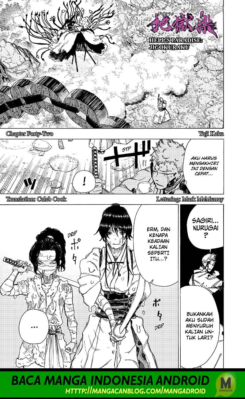 Jigokuraku Chapter 42 Bahasa Indonesia