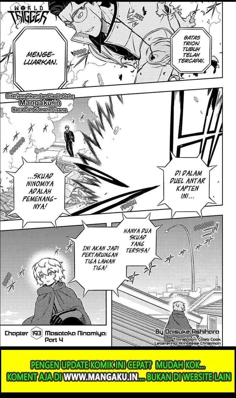 World Trigger Chapter 193 Bahasa Indonesia