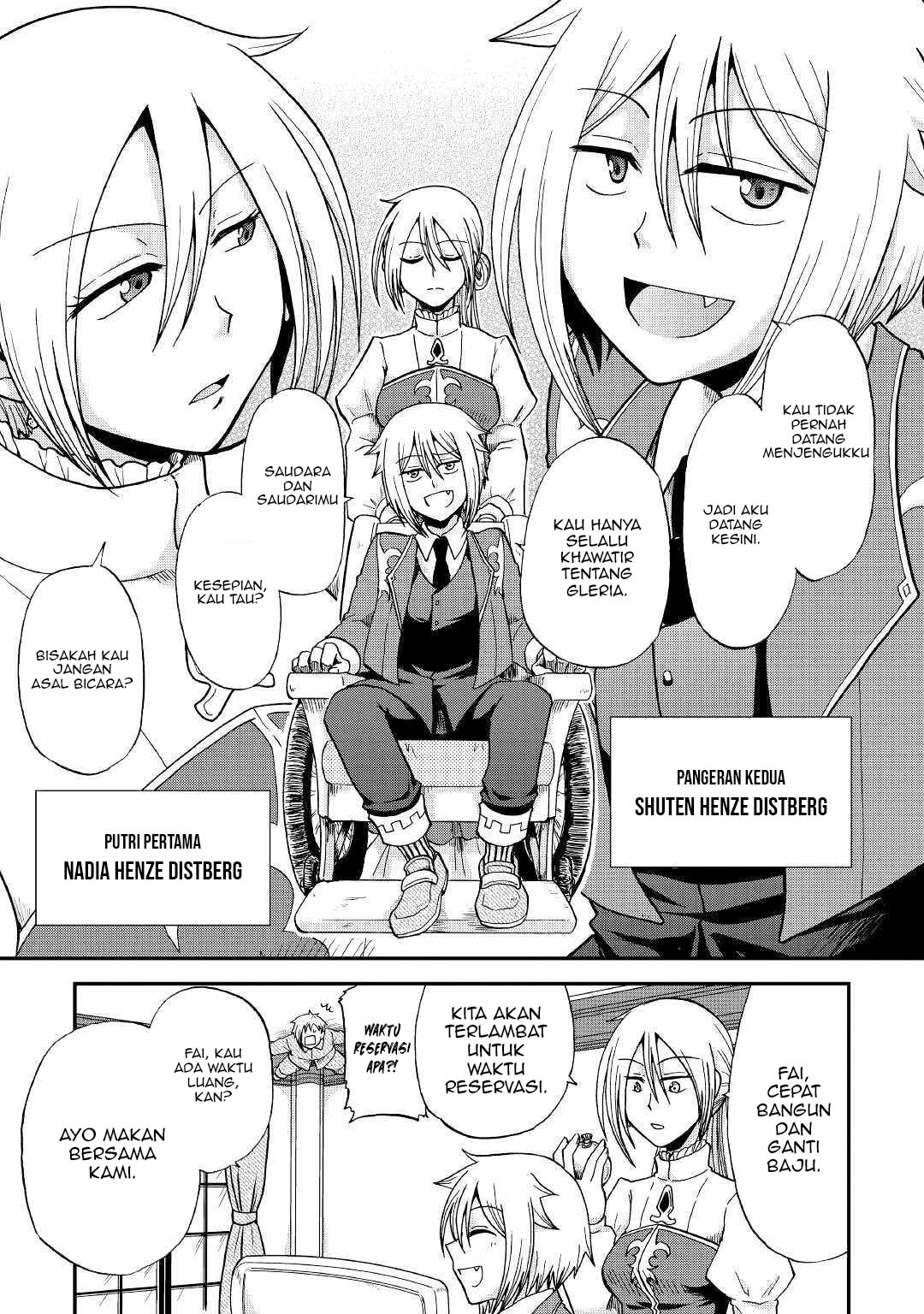 Zensei wa Ken Mikado. Konjou Kuzu Ouji Chapter 27 Bahasa Indonesia