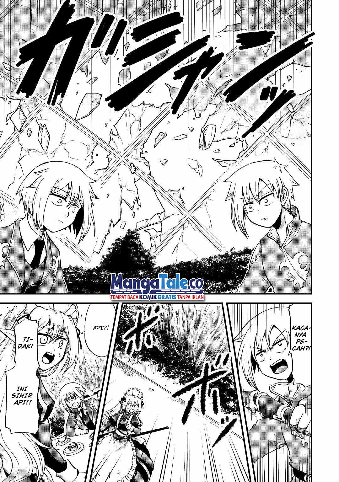 Zensei wa Ken Mikado. Konjou Kuzu Ouji Chapter 28 Bahasa Indonesia