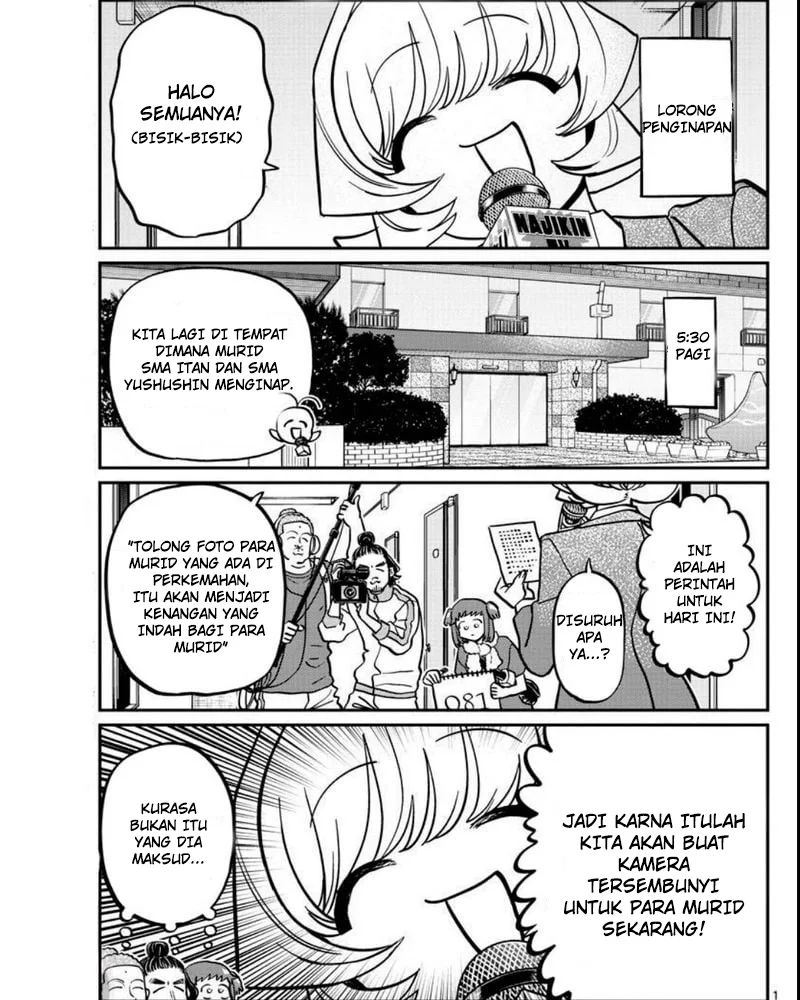 Komi-san wa Komyushou Desu. Chapter 385 Bahasa Indonesia