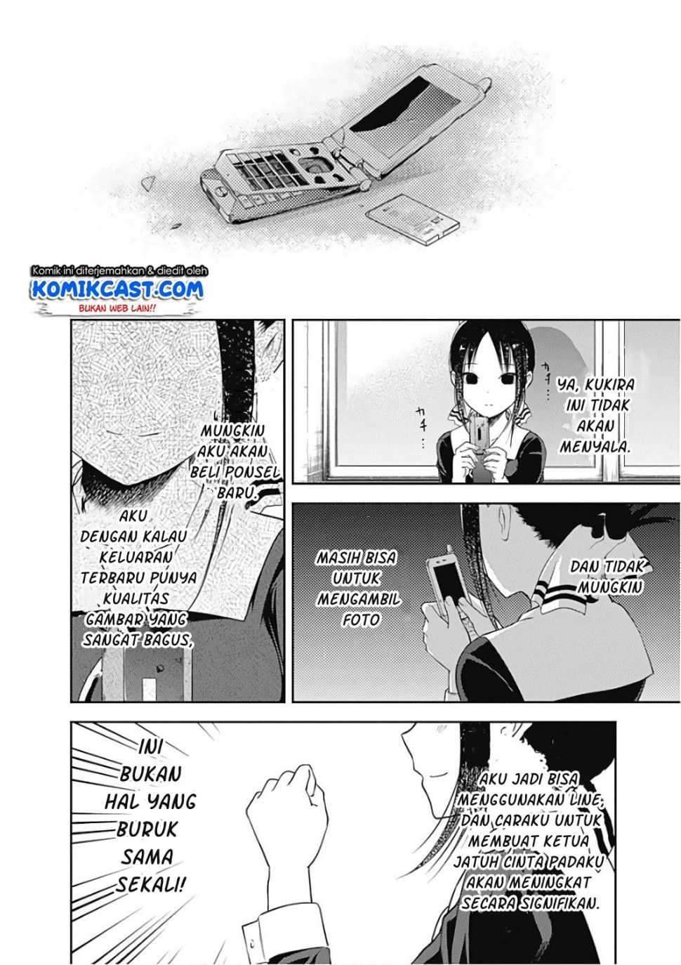 Kaguya-sama wa Kokurasetai – Tensai-tachi no Renai Zunousen Chapter 100 Bahasa Indonesia