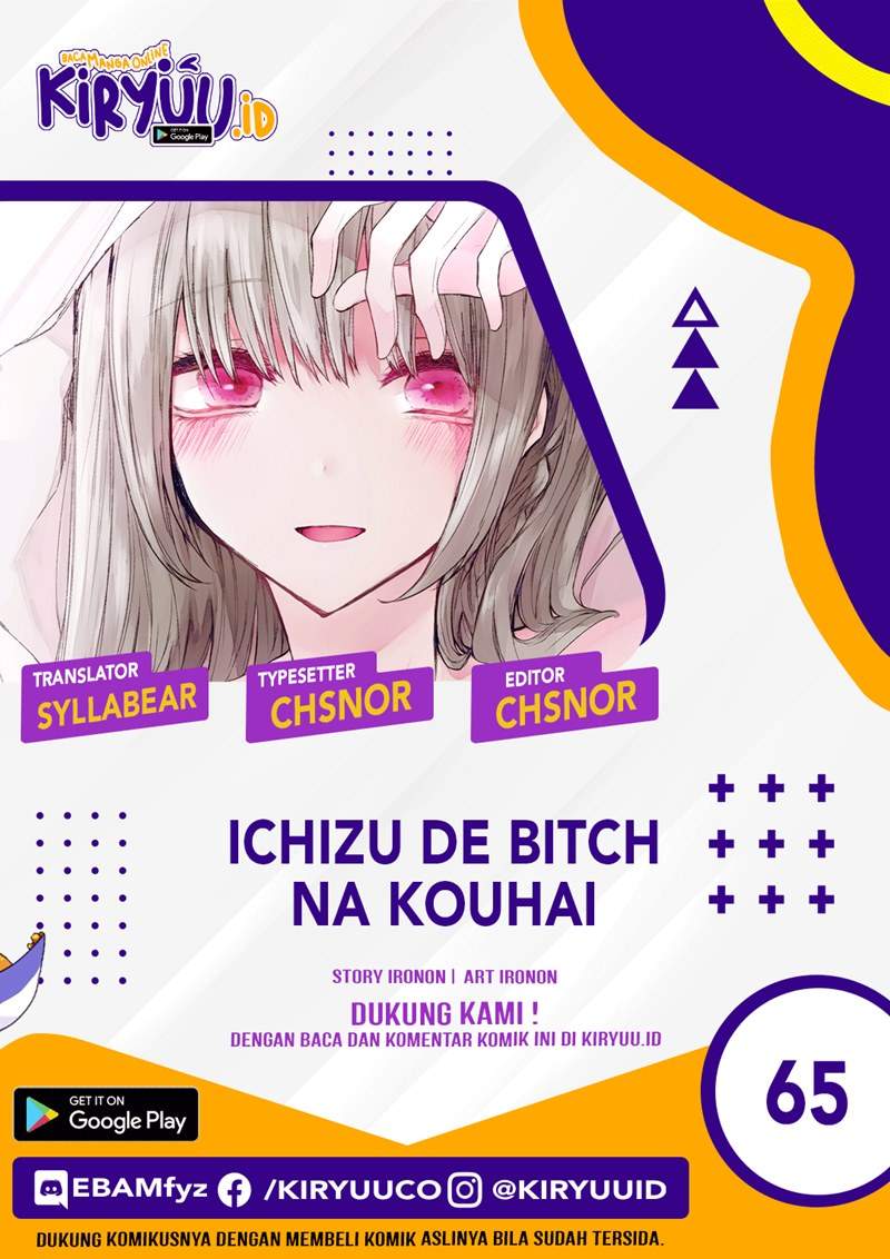 Ichizu de Bitch na Kouhai Chapter 65 Bahasa Indonesia