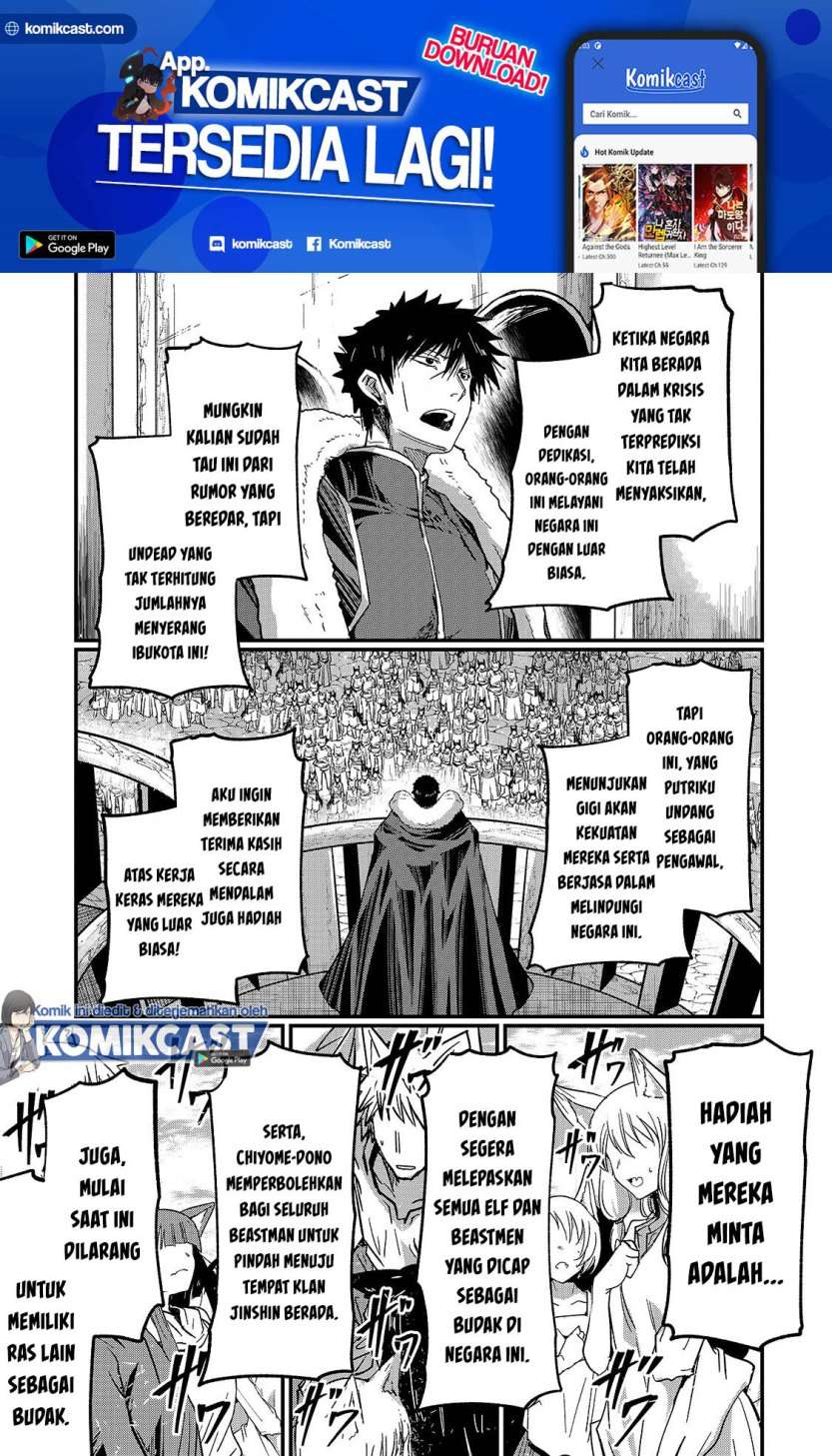 Gaikotsu Kishi-sama Tadaima Isekai e o Dekake-chuu Chapter 43 Bahasa Indonesia